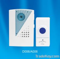 Sell water proof wireless doorbell D/A006