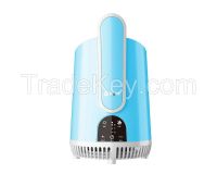 Desk lamp type air purifier ionizer HEPA filter air purifier