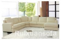 Leather sofa C2080