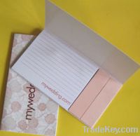 Sell memo pad, notepad, sticky notes, self adhesive  notes, paper bag