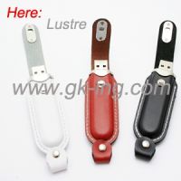 Promotional gift Leather USB Flash Drive