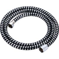 Sell PVC black silver thread shower hose
