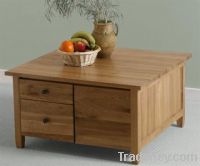 Sell Solid Oak Square Coffee Table