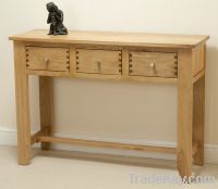 Sell 3 Drawer Console Table