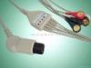 Sell One piece 5-lead ECG Cable with lead wires
