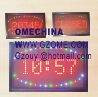 Sell led open moving signs OMES-O835R