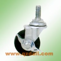 Sell light duty caster, rubber caster and stem brake caster