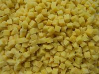 Sell frozen yellow peach dices