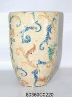 Sell Ceramic Vase With Mosaic Finish