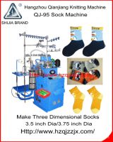 QJ2009 6F Three Dimensional Sock Knitting Machine (QJ-95)