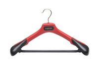 plastic hanger, garment hanger, coat hanger, tie hanger, tags, labels