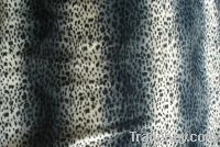 sell animal print minky fabircs