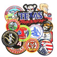 Sell embroidered patches, emblems, appliques, chenille, custom uniforms