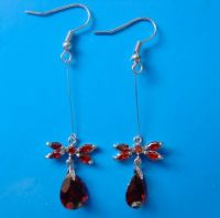 Sell zircon earrings, CZ earrings, earring