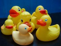 vinyl animal duck toys