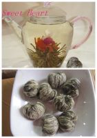 Sell blooming tea, tea flower