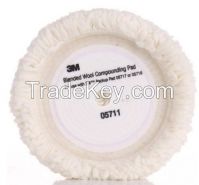 9" one-sided real wool polishing pad