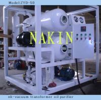 Sell ZYD Double stage vacuum transformer oil purifier, oil recycling