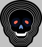 Sell EL T-shirt "Skull "
