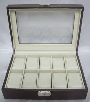 Sell Leatherette 10-watch collection box