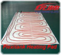 supply flexitank with heating pad