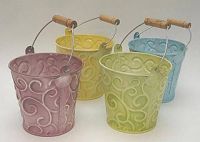 Sell Zinc pot, watering can and bucket