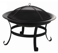 Simple Steel  round fire pit