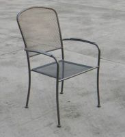 Outdoor metal stackable dining chair JYL-2077-C