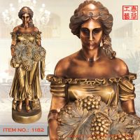 Sell Imitation Bronze People Resin Crafts sculpture