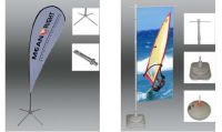 Sell  flying banner stand,water flag banner stand etc.