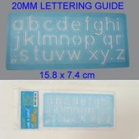 20mm Lettering Guide  D702