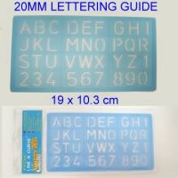 20mm Lettering Guide  D703