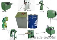 Square tin can making machine for oil