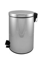 12L Stainless Steel Step Bin