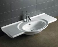 Ceramic cabinet basin GD-4049