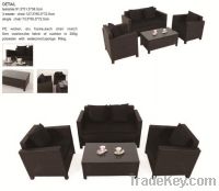 Sell comfortable Garden rattan wicker patio furniture sofa set DHS003