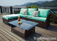 Sell FT-1090 Garden outdoor pe wicker furniture sofa set