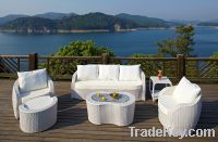 Sell Outdoor Garden Wicker Sofa furniture sets.Garden sofa FT-1053