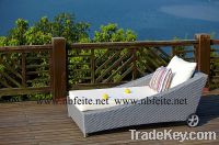 Sell FT3015 garden rattan furniture Sun Lounger