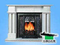 Marble  Sculpture Fireplace