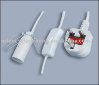 Sell salt lamp power cord for UK market