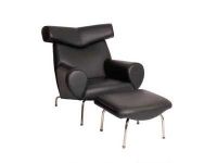 Sell Hotel/Living Room Furniture OX Lounge Chair with Ottoman