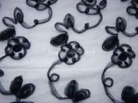 mesh ribbon embroidery