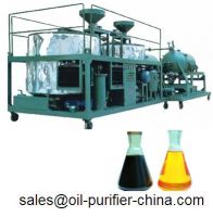 Used motor oil recycling system---DLY