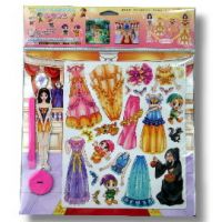 Dressy Model-Snow White Magnetic Game