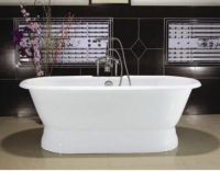 Sell free standing cast iron bathtub with pedestal