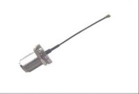 N ST Bulkhead Jack to IPEX with 1.37mm Coaxial cable