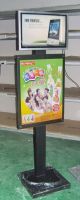 19" LCD advertising player with POP acyrlic poster