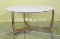 Lili coffee tables in white top