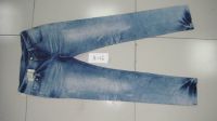 ladies  fashion tie dye wash  skinny jean A023